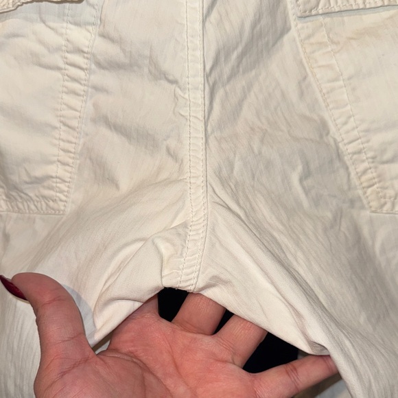 Calvin Klein - Women’s White Cargo Pants Size 6 - Picture 15 of 17
